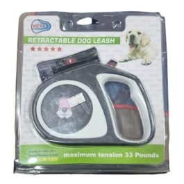 Correa De Perro Retráctil Con Linterna 5 Mt Dog Leash