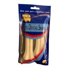 Snack Bocados Dentales Para Mascotas Perros 2 Huesos