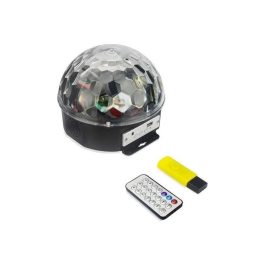 Bola Led Magic Luces Reproductor Mp3 + Pendrive Y Bluetooth